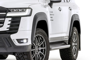 JAOS OVER FENDER TYPE-S SET 25MM MATTE BLACK FOR TOYOTA LAND CRUISER 300 ZX B133051MB