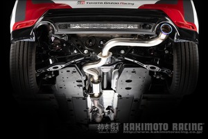 KAKIMOTO RACING CUSTOM MUFFLER EXHAUST FOR TOYOTA GR YARIS GXPA16 24/4- M/C AFTER G16E-GTS TCO3193
