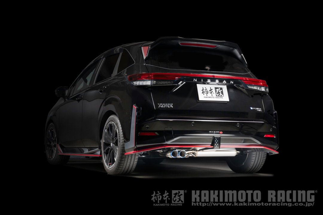 KAKIMOTO RACING CLASS KR EXHAUST FOR NISSAN AURA NISMO FSNE13 HR12DE N713124