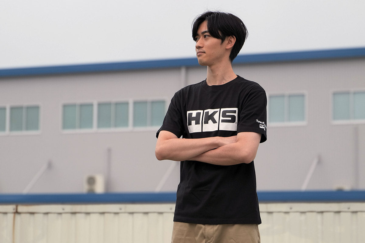 HKS T-SHIRT BLACK 4L 51007-AK627