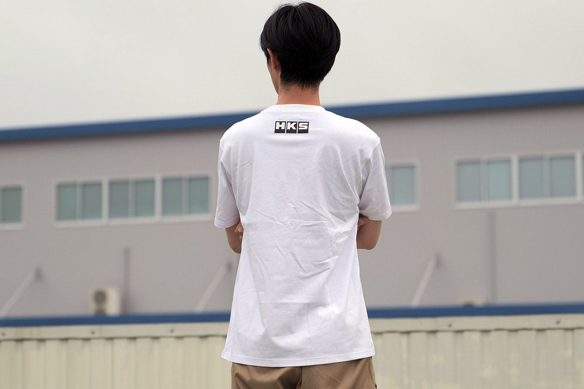 HKS T-SHIRT WHITE 2L 51007-AK630