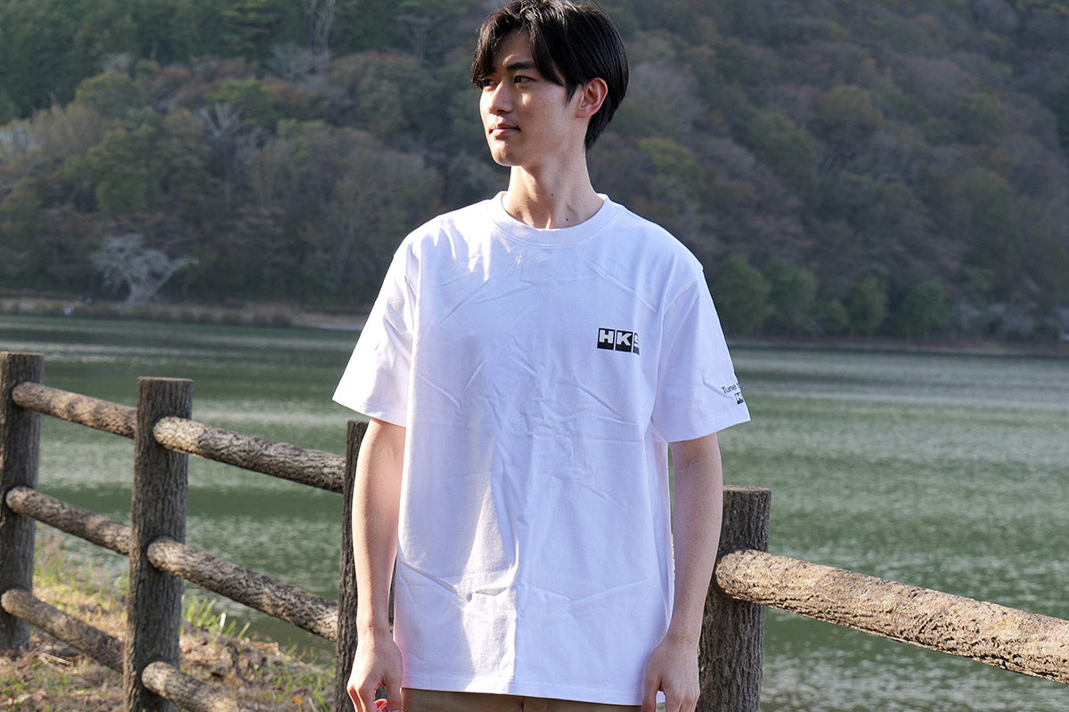 HKS T-SHIRT POWER SPORTS WHITE M 51007-AK638