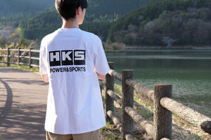 HKS T-SHIRT POWER SPORTS WHITE M 51007-AK638