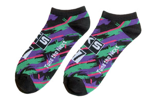 HKS SOCKS SHORT OILCOLOR L 51007-AK678