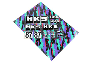 HKS MULTI STICKER SHEET OILCOLOR A4 51007-AK681