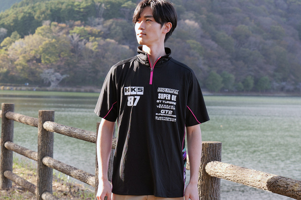 HKS TEAM HALF ZIP POLO SHIRT 2025 51007-AK697