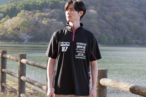 HKS TEAM HALF ZIP POLO SHIRT 2025 51007-AK699