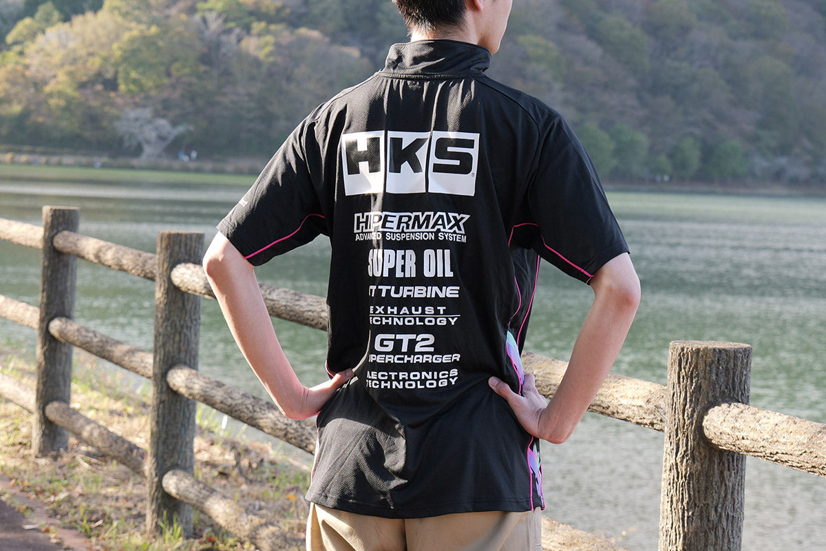 HKS TEAM HALF ZIP POLO SHIRT 2025 51007-AK699