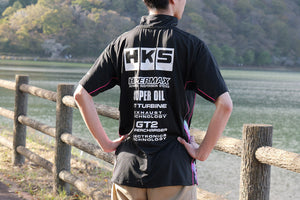 HKS TEAM HALF ZIP POLO SHIRT 2025 51007-AK699