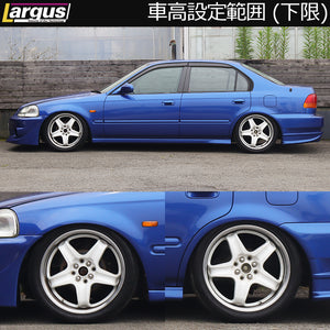 LARGUS SPEC S COILOVER KIT FOR HONDA CIVIC FERIO EK4 2WD 01011203005-QQ-948