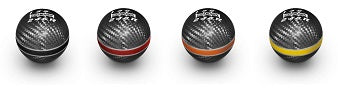 MUGEN CARBON SHIFT KNOB YELLOW FOR HONDA CIVIC TYPE R FL5 54102-XLT-K2S0-YE