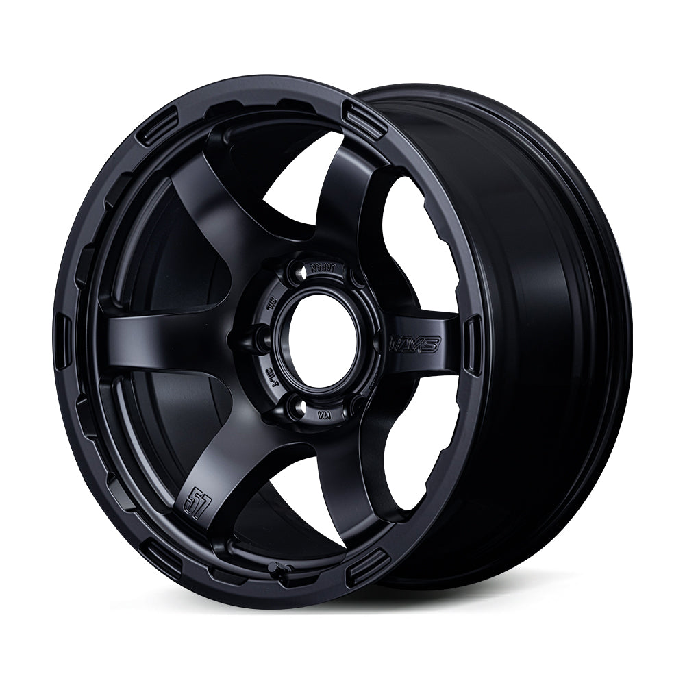 RAYS VOLK RACING 57DR-X HD 17X8.5J +-15 6X139.7 SEMI-GLOSS BLACK (SB) FOR  58457857514SB