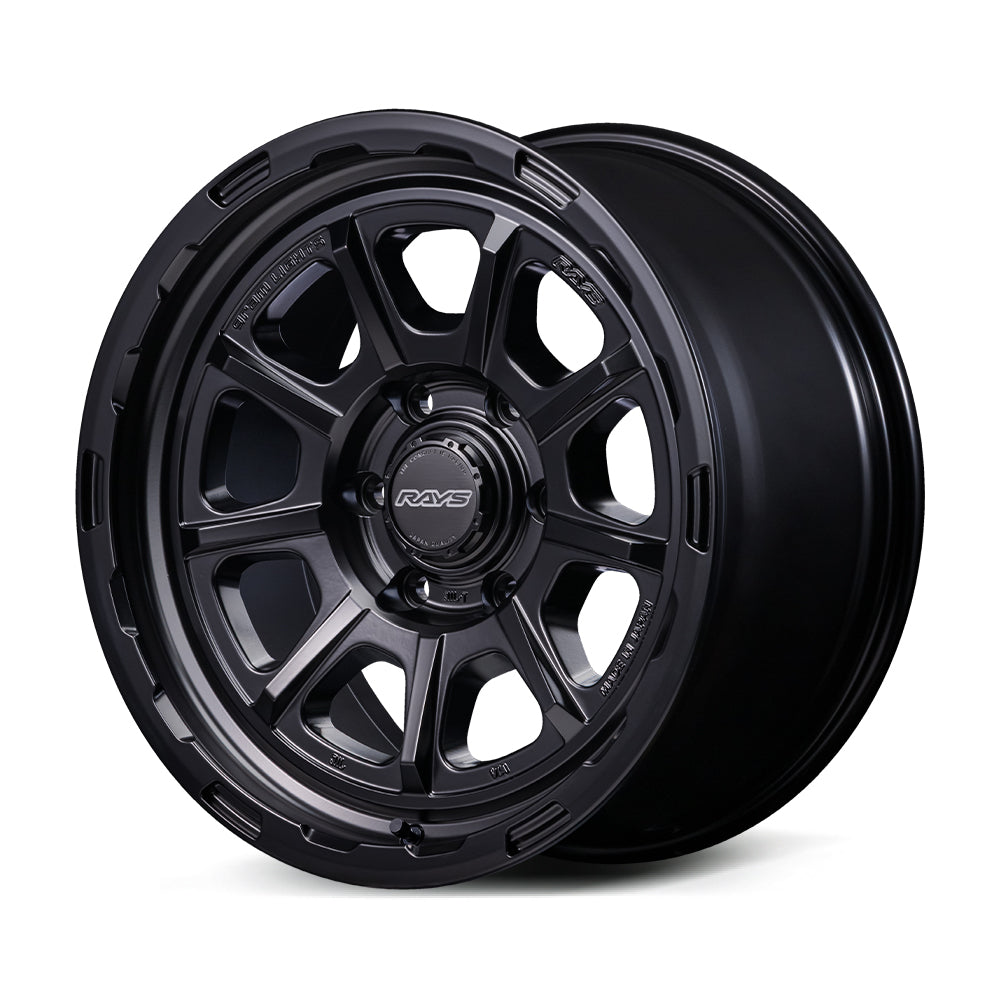RAYS GRAM LIGHTS 57GR-X HD 17X8.5J -10 6X139.7 SEMI-GLOSS BLACK (SB) 58447857014SB