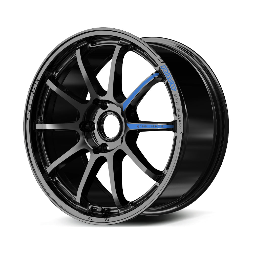 RAYS VOLK RACING 57NR SPEC-M 18X7.5J +44 5X100 GLOSSY BLACK (GX) FOR  58498754496GX