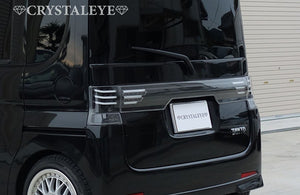 CRYSTAL EYE FIBER LED CENTER GARNISH, BLACK TYPE FOR DAIHATSU TANTO CUSTOM L375S L385S J124BK