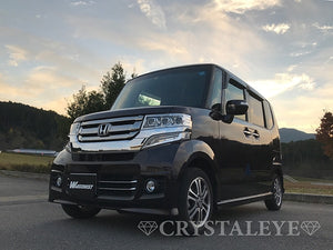 CRYSTAL EYE 3-EYE FULL LED HEADLIGHT WITH SEQUENTIAL TURN SIGNALS [CHROME TYPE] FOR HONDA N-BOX CUSTOM JF1 JF2 U017CR