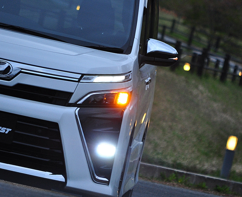 CRYSTAL EYE HIGH POWER LED FOG LAMPS (BLACK) FOR TOYOTA VOXY 80 NOAH ESQUIRE E017BKVCHN