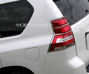 CRYSTAL EYE LEXUS TYPE LED TAIL LAMP RED CLEAR FOR TOYOTA LAND CRUISER PRADO 150 ZENKI L108RC