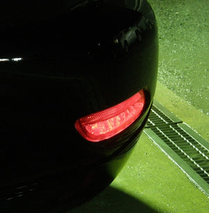 CRYSTAL EYE REAR BUMPER LED REFLECTOR, RED TYPE FOR TOYOTA HARRIER 30  K011RR