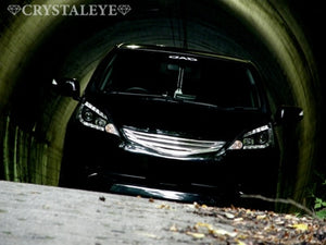 CRYSTAL EYE LED PROJECTOR HEADLIGHT V3 (BLACK) FOR HONDA FIT GE6-9 ZENKI GENUINE HID CAR J084BK