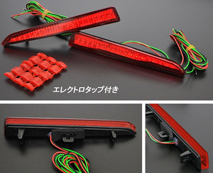 CRYSTAL EYE LED REFLECTOR (RED) FOR DAIHATSU TANTO CUSTOM L375S L385S J064RR