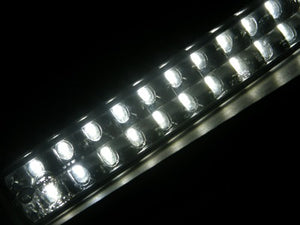 CRYSTAL EYE LED DAY LAMP, DAYLIGHT, 28 LEDS, 4.8 WATT TYPE, 15° TILT ANGLE FOR  F004DL