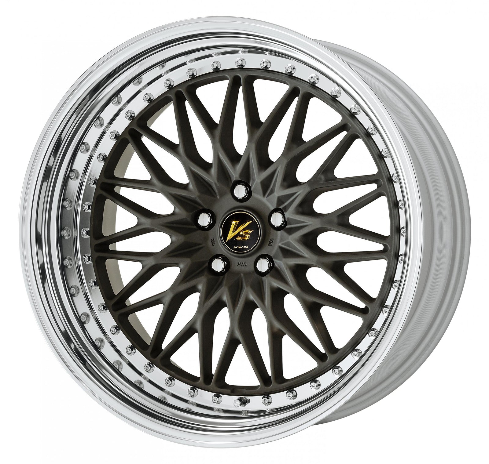 WORK VS XV 21X9.5 +34 5X114.3 A-DISK MATTE DARK GUNMETAL WORK-00003