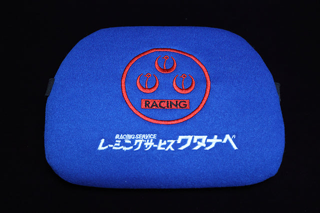 RS WATANABE HEADREST PAD BLUE RS-WATANABE-00041