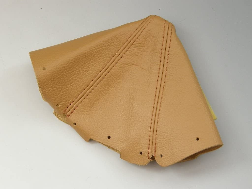 ZOOM ENGINEERING EUNOS NA ROASTER MANUAL CAR SHIFT BOOTS REAL LEATHER NA TAN COLOR TAN STITCH FOR MAZDA MX-5 MIATA 8115