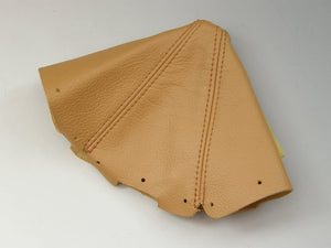 ZOOM ENGINEERING EUNOS NA ROASTER MANUAL CAR SHIFT BOOTS REAL LEATHER NA TAN COLOR TAN STITCH FOR MAZDA MX-5 MIATA 8115