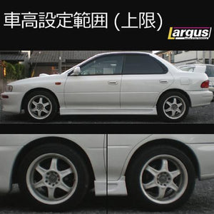 LARGUS SPEC S COILOVER KIT FOR SUBARU IMPREZA GC8 4WD 01011202010-QQ-1035