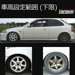LARGUS SPEC S COILOVER KIT FOR HONDA CIVIC TYPE-R EK9 2WD 01011203005-QQ-939