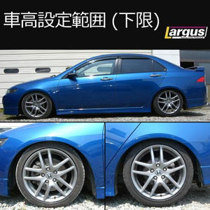 LARGUS SPEC S COILOVER KIT FOR HONDA ACCORD CL9 2WD 01011203012-QQ-858