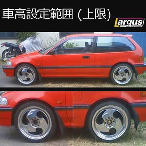 LARGUS SPEC S COILOVER KIT FOR HONDA CIVIC EF9 2WD 01011203019-QQ-932