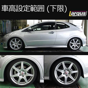 LARGUS SPEC S COILOVER KIT FOR HONDA CIVIC TYPE-R EURO FN2 2WD 01011203021-QQ-942