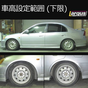 LARGUS SPEC S COILOVER KIT FOR HONDA CIVIC FERIO ES1 2WD 01011203049-QQ-949