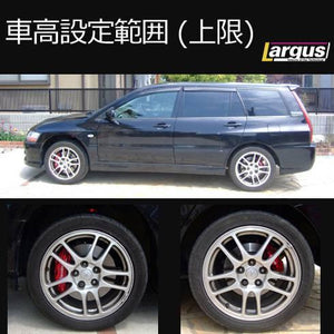 LARGUS SPEC S COILOVER KIT FOR MITSUBISHI LANCER EVOLUTION WAGON CT9W 4WD 01011206001-QQ-1144