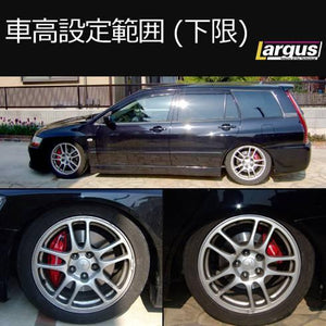 LARGUS SPEC S COILOVER KIT FOR MITSUBISHI LANCER EVOLUTION WAGON CT9W 4WD 01011206001-QQ-1144