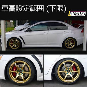 LARGUS SPEC S COILOVER KIT FOR MITSUBISHI LANCER EVOLUTION 10 CZ4A 4WD 01011206002-QQ-1145