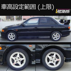 LARGUS SPEC S COILOVER KIT FOR MITSUBISHI LANCER EVOLUTION II CE9A 4WD 01011206006-QQ-1136