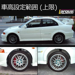 LARGUS SPEC S COILOVER KIT FOR MITSUBISHI LANCER EVOLUTION 5 CP9A 4WD 01011206007-QQ-1139