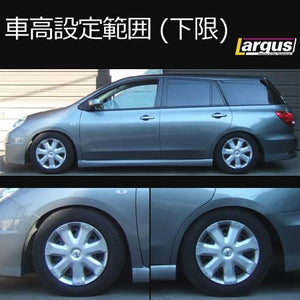 LARGUS SPEC S COILOVER KIT FOR NISSAN WINGROAD Y12 2WD 01011207013-QQ-596