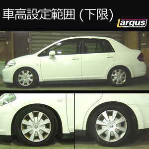LARGUS SPEC S COILOVER KIT FOR NISSAN TIIDA LATIO SC11 2WD 01011207013-QQ-747
