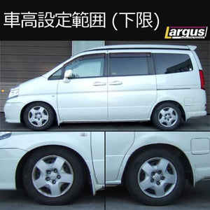 LARGUS SPEC S COILOVER KIT FOR NISSAN SERENA TC24 2WD 01011207022-QQ-721