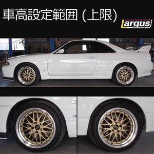 LARGUS SPEC S COILOVER KIT FOR NISSAN SKYLINE GT-R BCNR33 4WD 01011207034-QQ-684