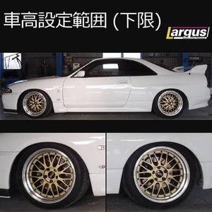 LARGUS SPEC S COILOVER KIT FOR NISSAN SKYLINE GT-R BCNR33 4WD 01011207034-QQ-684