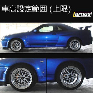LARGUS SPEC S COILOVER KIT FOR NISSAN SKYLINE GT-R BNR34 4WD 01011207034-QQ-686