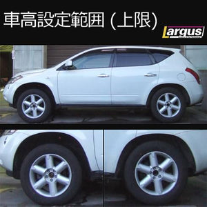 LARGUS SPEC S COILOVER KIT FOR NISSAN MURANO PNZ50 2WD 4WD 01011207036-QQ-810