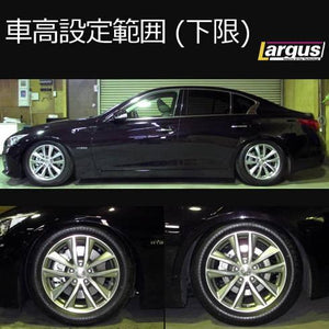 LARGUS SPEC S COILOVER KIT FOR NISSAN SKYLINE HYBRID HV37 2WD 01011207066-QQ-691
