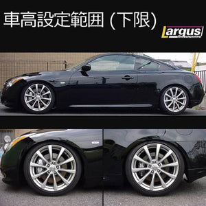 LARGUS SPEC S COILOVER KIT FOR NISSAN SKYLINE COUPE CKV36 2WD 01011207071-QQ-690